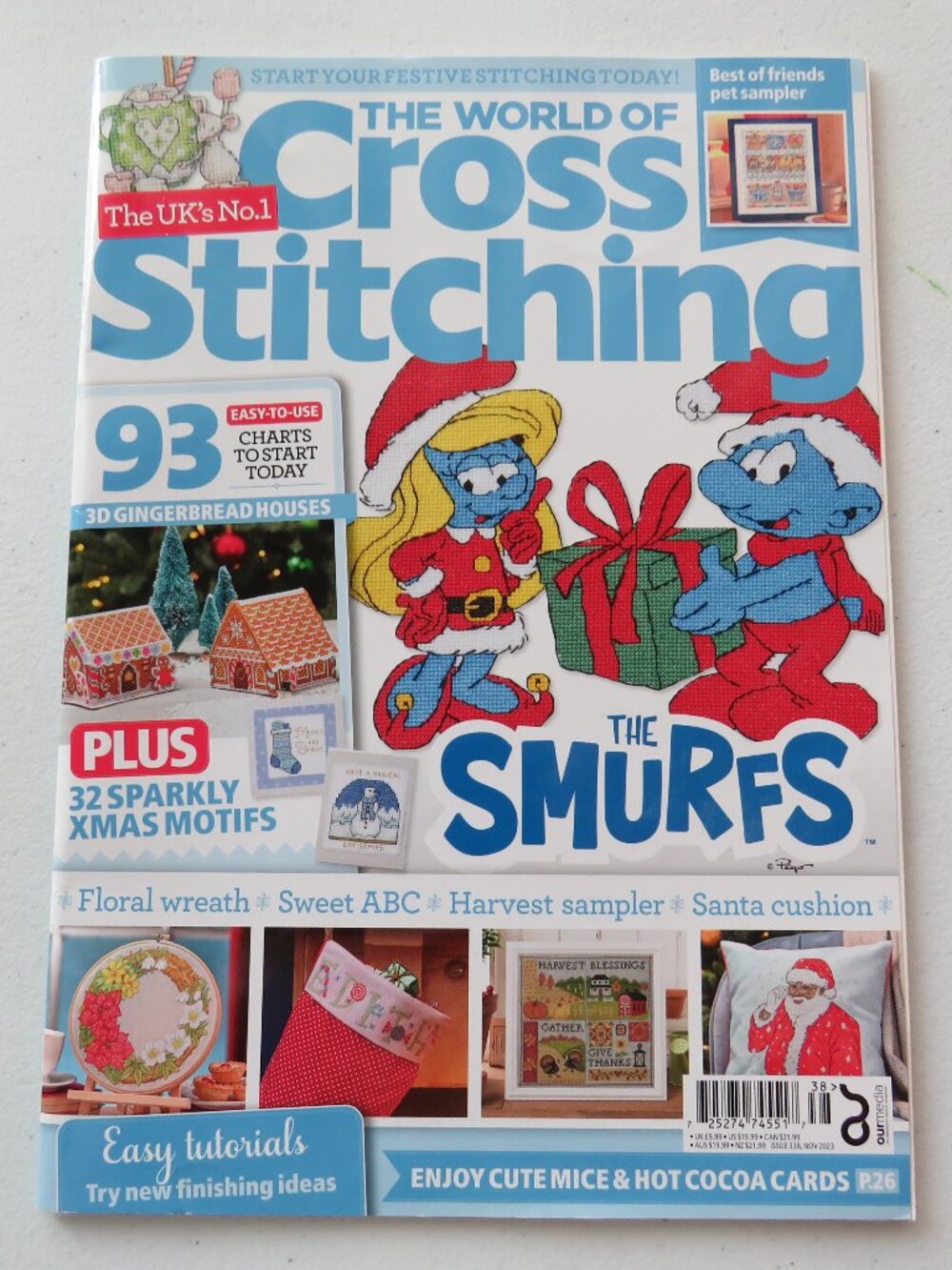 The World Of Cross Stitching Magazine November 2023 Issue 338